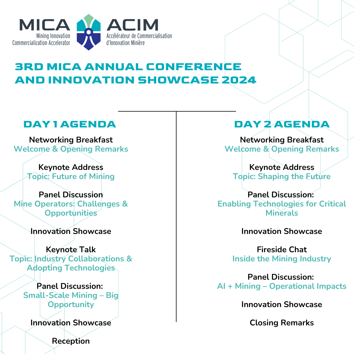 Annual Conference 2024 Agenda