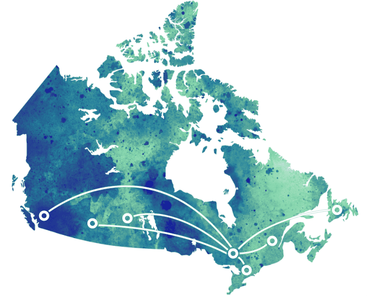 MICA Network Map